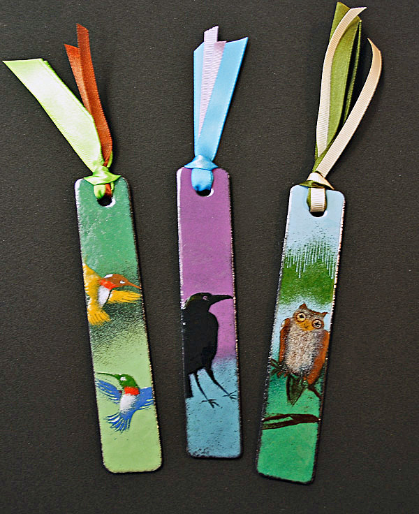 Enamelling on Steel - Bookmarks